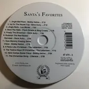 CD - Frank Sinatra, Bing Crosby, The Lettermen a.o. - Santa's Favorites - Round CD Box