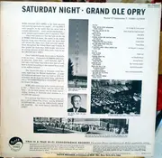 LP - Various - Saturday Night - Grand Ole Opry