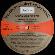 LP-Box - Various - Schön War Die Zeit - Melodien Von Damals In Kostbaren Originalaufnahmen - booklet