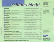 CD - WDR Rundfunkorchester Köln, Sandor Konya & others - Schönes Bleibt. Unvergessene Tenöre Bei WDR 4 - Sealed