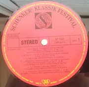 LP - Schumann, Mozart, Massenet a.o. - Schenkers Klassik Festival