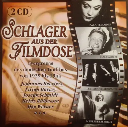 Marlene Dietrich, Comedian Harmonists, Ilse Werner a.o. - Schlager Aus Der Filmdose (Evergreens Des Deutschen Tonfilms Von 1929 Bis 1944)