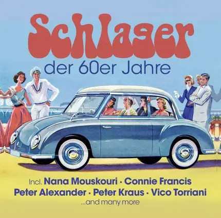 Heidi Brühl, Caterina Valente, Mina, Connie Francis, Nana Mouskouri a.o. - Schlager Der 60er Jahre
