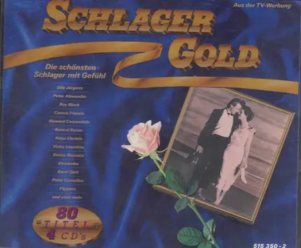 Udo Jürgens / Peter Alexander/ Roy Black - Schlager Gold