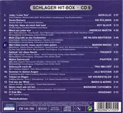 CD - Bata Ilic, Die Kolibris, Roy Black - Schlager Hit-Box CD9 - Sleevecase