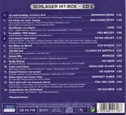 CD - Bernhard Brink, Wolfgang Petry, Liane - Schlager Hit-Box CD2 - Sleevecase