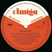 LP - Various - Schlager-Start