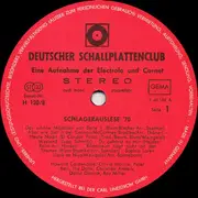 LP - Christian Anders / Heino / Howard Caprendale a.o. - Schlagerauslese '70
