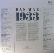 LP - Lilian Harvey / Willy Fritsch / Anny Ondra / a.o. - Schlagerparade 1933