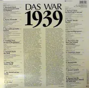 LP - Forst, Leander, a.o. - Schlagerparade 1939