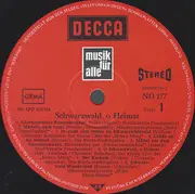 LP - Stadtkapelle Freudenstadt / Die Burda-Nachtigallen / Die Heuberger Musikanten a.o. - Schwarzwald, O Heimat!