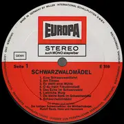 LP - Die Wildbachsänger / Die Lustigen Schwarzwälder a.o. - Schwarzwaldmädel