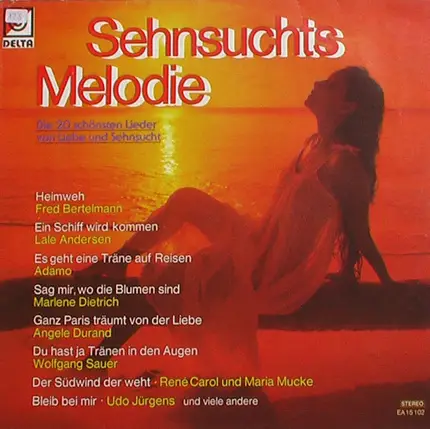 Adamo, Marlene Dietrich a.o. - Sehnsuchts Melodie