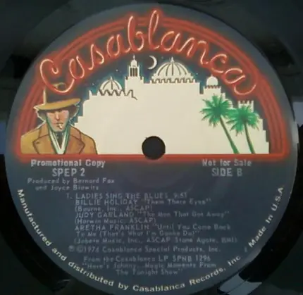 Various - Selections From 'Here's Johnny...Magic Moments From The Tonight Show'