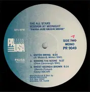LP - Various - Session At Midnight-Jazz Reunion At Melrose