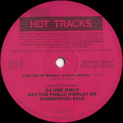 Hot Tracks - Series 3, Issue 7
