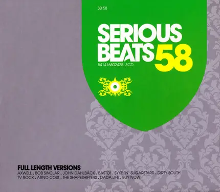 Axwell / Arno Cost / Dirty South a.o. - Serious Beats 58
