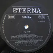 LP - Oktober-Klub Berlin / Lutschina-Gruppe Moskau a.o. - Sing Mit!