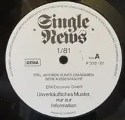 LP - Various - Single News 1'81