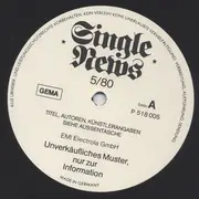 LP - Peter Wahle un Die Happy Bananas, a.o. - Single News 5'80