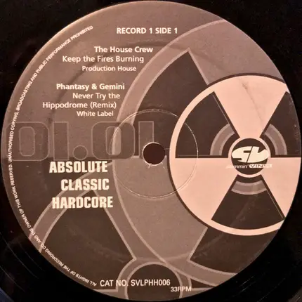 Various - Slammin' Vinyl Present  Absolute Classic Hardcore