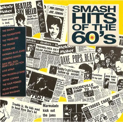 The Equals, The Foundations, The Tremeloes - Smash Hits Of The 60's