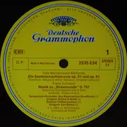 LP - Schubert / Nicolai / Weber a.o. - Sommernachtstraum