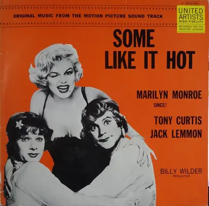 Adolph Deutsch And His Orchestra / Marilyn Monroe / Matty Malneck and his Orchestra - Some Like It Hot