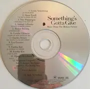 CD - Louis Armstrong, The Flamingos, Django Reinhardt - Something's Gotta Give (Music From The Motion Picture)