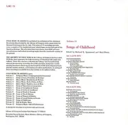 LP - Various - Songs Of Childhood