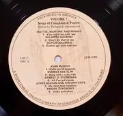 LP - Various - Songs Of Complaint And Protest