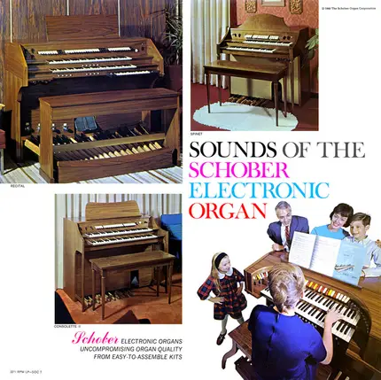 Various - Sounds Of The Schober Electronic Organ