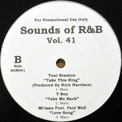 Faith Evans, John Legend, a.o. - Sounds Of R&B Vol. 41