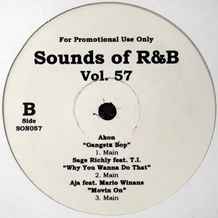 Various - Sounds Of R&B Vol. 57