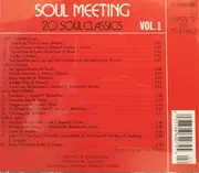 CD - James Brown, Sam Cooke a.o - Soul Meeting 20 Soul Classics - Vol.1