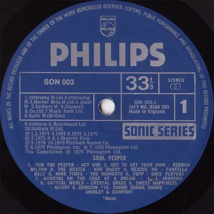 Various - Soul Peepers