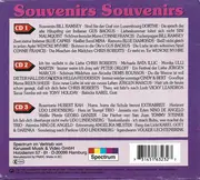 CD-Box - Bill Ramsey, Dorthe, Gus Backus - Souvenirs Souvenirs - Slipcase