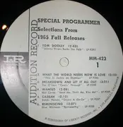 LP - Various - Special Programmer (Selections From Fall 1965 Fall Releases)