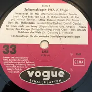 LP - Petula Clark, David Garrick, Sandie Shaw - Spitzenschlager 1967 - 2.Folge