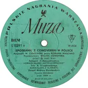 10'' - A. Kurylewicza / Willisa Conovera / Romana Waschko / a.o. - Spotkanie Z Conoverem W Polsce - Mono