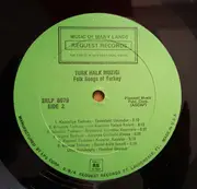 LP - mixed group of folk singers - Türk Halk Müžigi