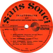 7inch Vinyl Single - Various - Tanzturnier Mit Berühmten Deutschen Orchestern