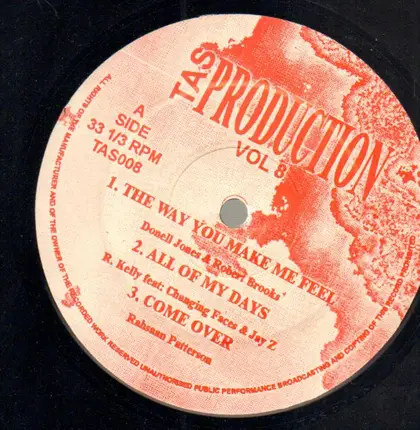 Donell Jones / Rahsaan Patterson a.o. - Tas Production Vol 8