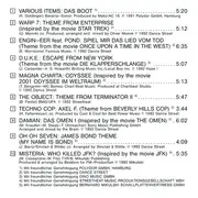 CD - Warp 7 / The Engin-EER Feat. Pond a.o. - Techno Goes To Hollywood