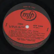 LP - Louis Prima a.o. - Testament Du Rock