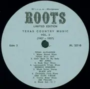 LP - Little Hat Jones / Texas Alexander / Oak Cliff T-Bone / etc - Texas Country Music Vol. 3