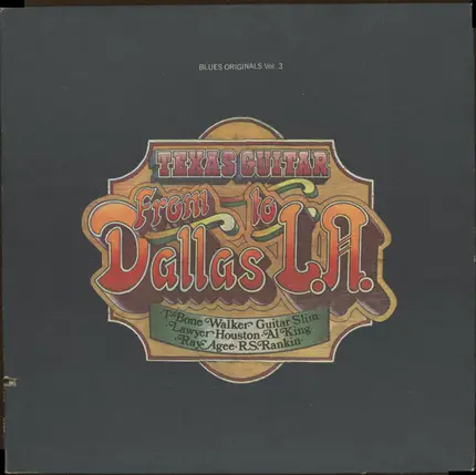 T-Bone Walker, Lawyer Houston, Al King a.o., - Texas Guitar - From Dallas To L.A.