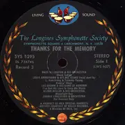 LP - Dick Powell, Harry Richman, a.o. - Thanks For The Memory, Volume III
