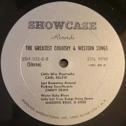 Texas Jim Robertson, T. Texas Tyler, a.o. - The 102 Greatest Country & Western Songs