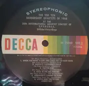 LP - Oriole Four, Far Westerners, a.o. - The Top Ten Barbershop Quartets Of 1968!